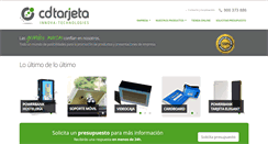 Desktop Screenshot of cdtarjeta.com